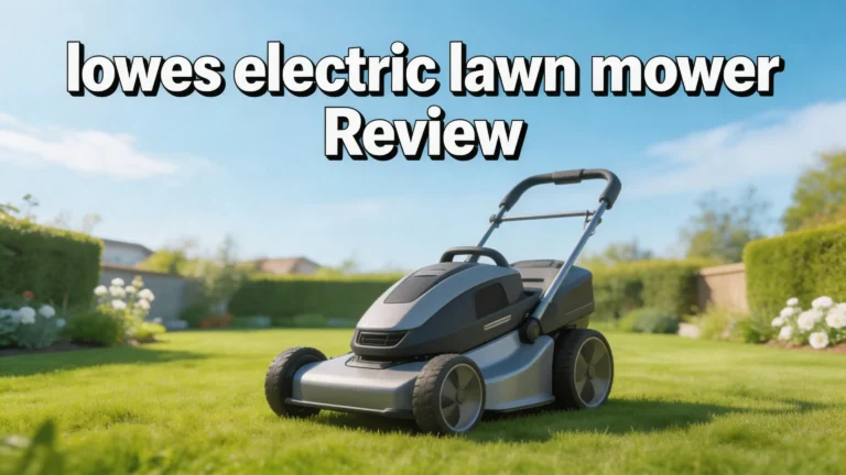 Lowe’s Electric Lawn Mower Review 2026: A Complete Guide