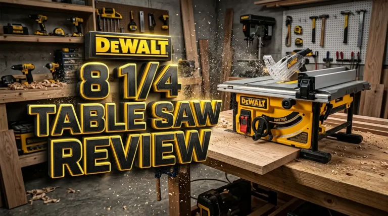 DeWalt 8 1/4 Table Saw Review 2026: Still Worth Buying?