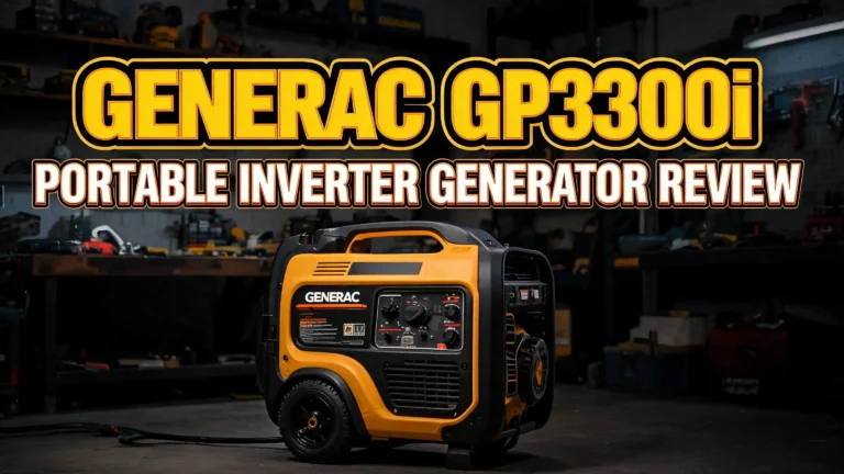 Generac GP3300i Portable Inverter Generator Review 2026: A Complete Guide