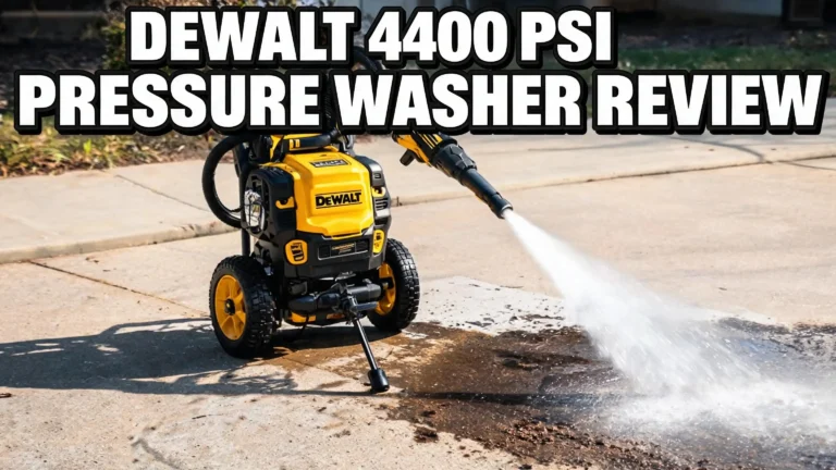 DeWalt 4400 PSI Pressure Washer Review 2026: Worth The Hype?