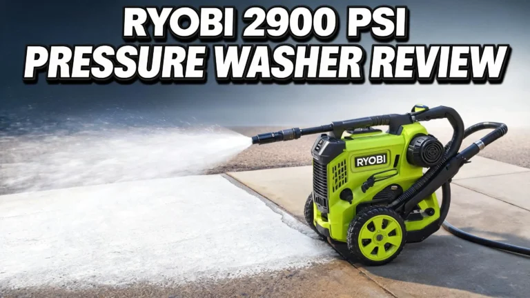 Ryobi 2900 PSI Pressure Washer Review 2026: Worth your Money?