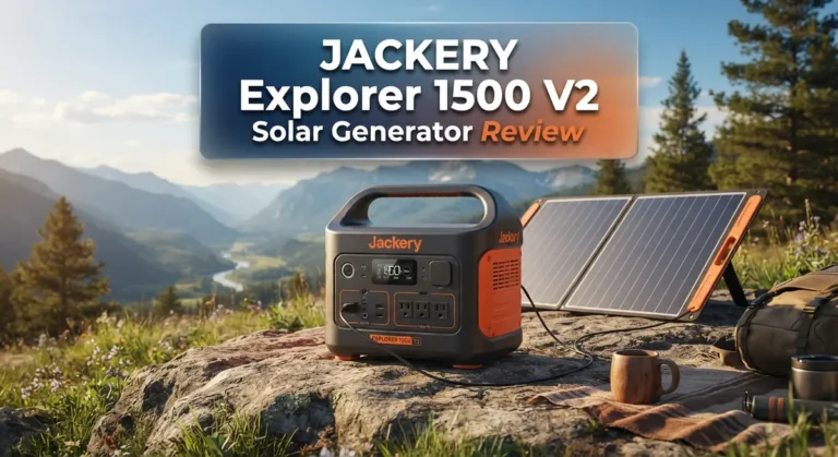 Jackery Explorer 1500 V2 Solar Generator Review: Worth The Hype?