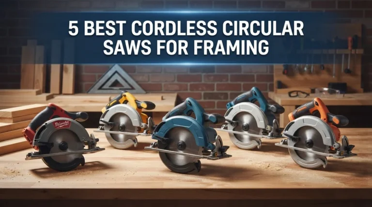 5 Best Cordless Circular Saws for Framing in 2026