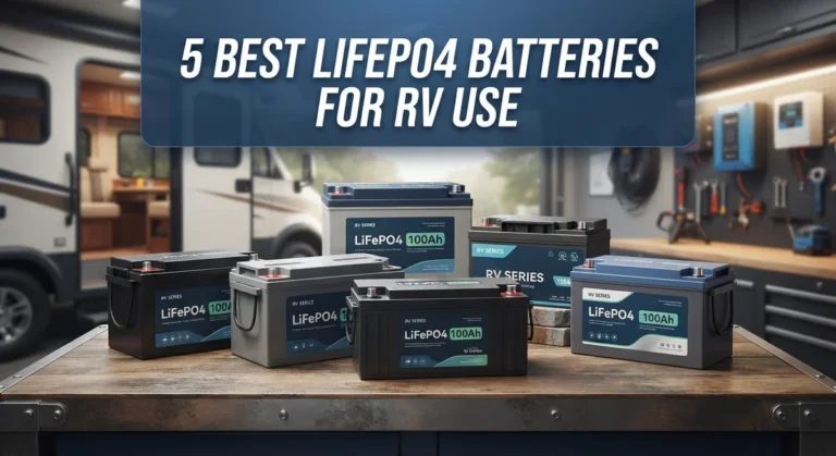 5 Best LiFePO4 Batteries for RV Use in 2026