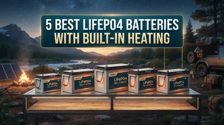 5 Best LiFePO4 Batteries With Built-In Heating for Cold Weather Performance