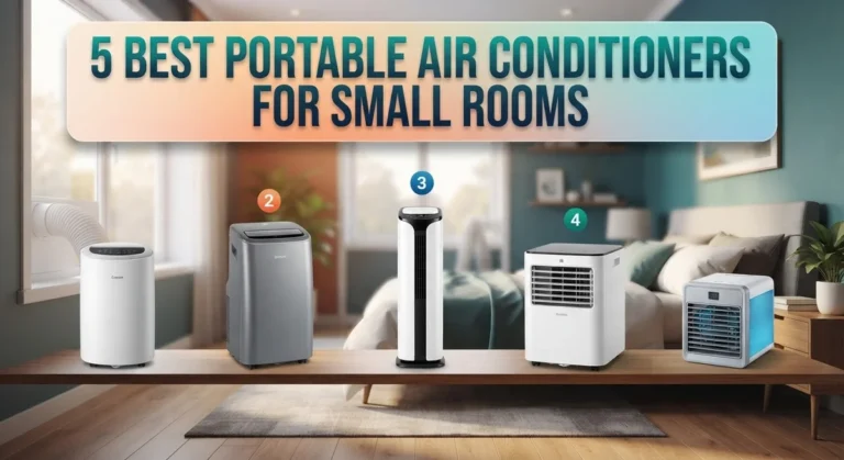 5 Best Portable Air Conditioners for Small Rooms in 2026