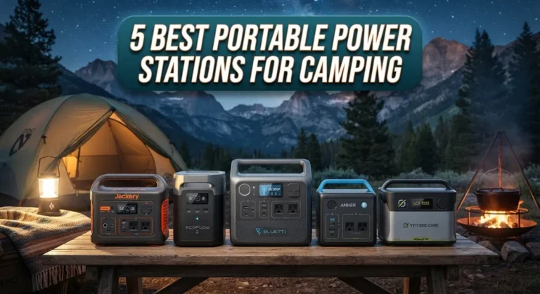 5 Best Portable Power Stations for Camping
