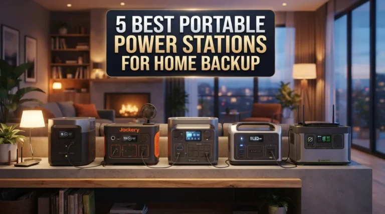 5 Best Portable Power Stations for Home Backup