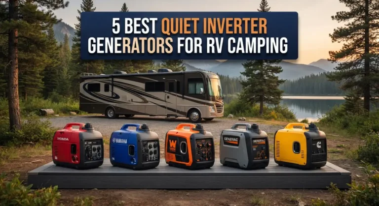 5 Best Quiet Inverter Generators for RV Camping in 2026