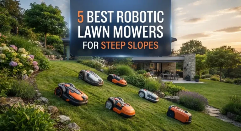 5 Best Robotic Lawn Mowers for Steep Slopes