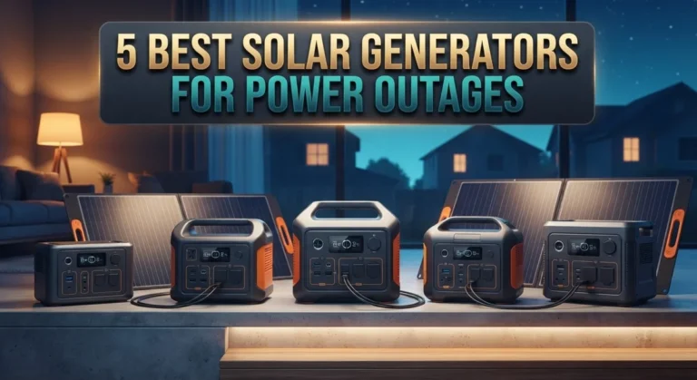 5 Best Solar Generators for Power Outages