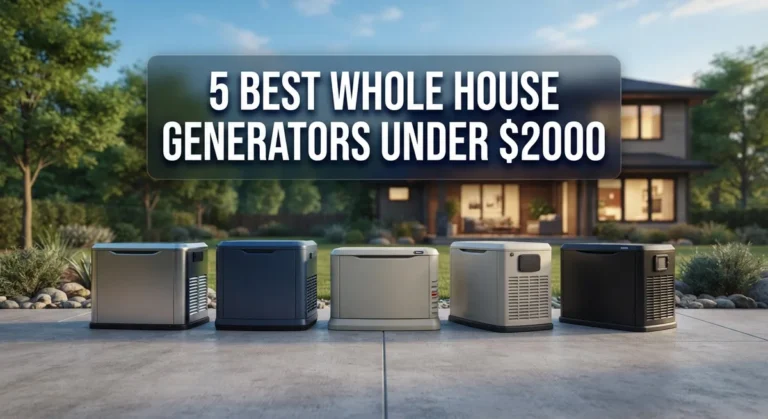 5 Best Whole House Generators for Home Backup Power in 2026