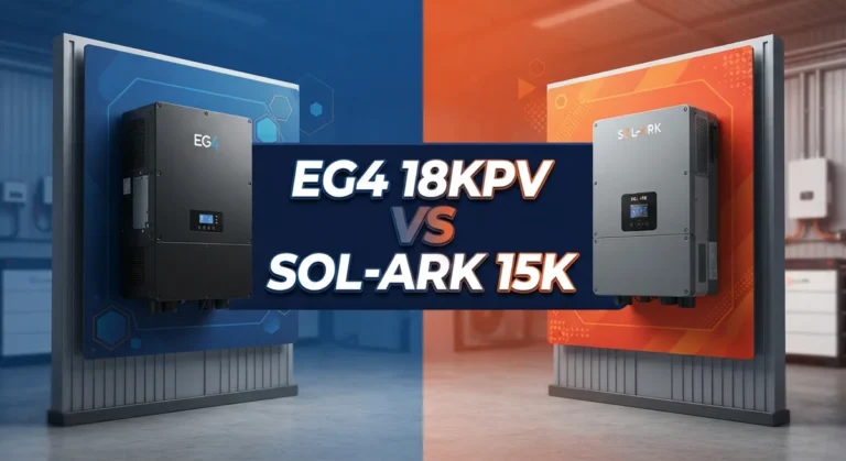 EG4 18KPV vs Sol-Ark 15K: Complete Inverter Comparison Guide
