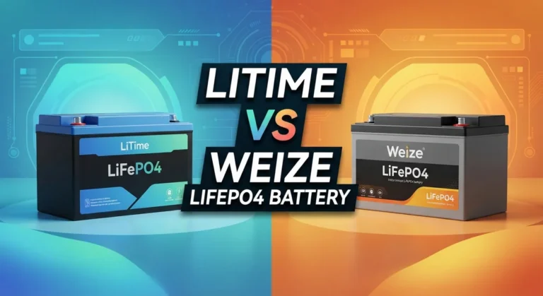LiTime vs Weize LiFePO4 Battery: Which Offers Better Reliability and Performance?