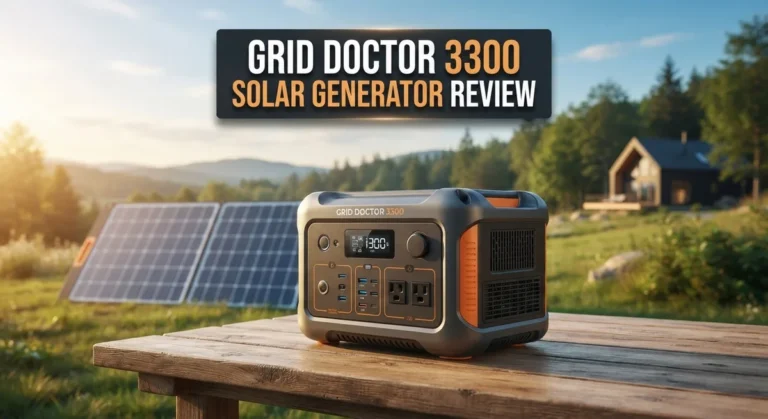 Grid Doctor 3300 Solar Generator Review: Specs, Performance & Reliability