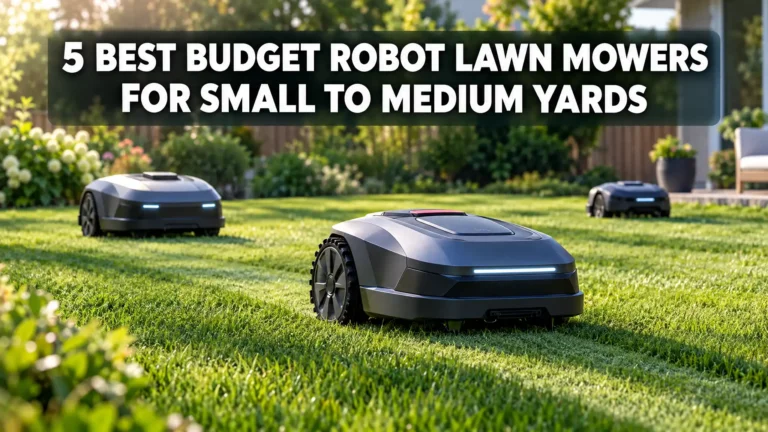 5 Best Budget Robot Lawn Mowers for Small to Medium Yards