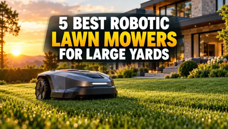 5 Best Robotic Lawn Mowers for Large Yards